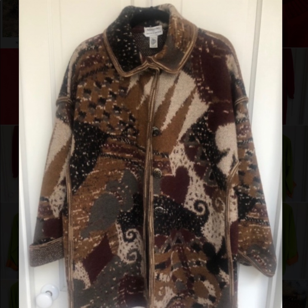 Vintage MISSONI Wool Jacket Saks Fifth Avenue